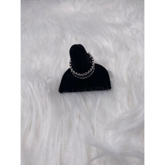 Paparazzi Jewelry Colorfully Rustic Purple Stretch Ring For Women - Picture 6 of 7